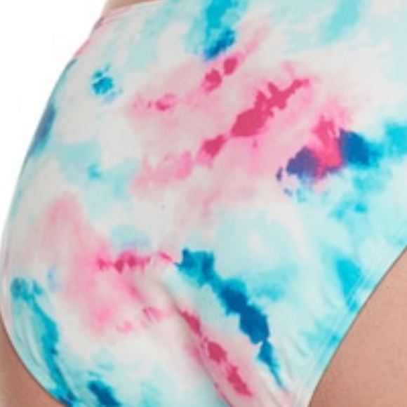 SO Juniors Hipster Bikini Swim Bottoms Low Rise Beach Pink Size L XL - Picture 3 of 5